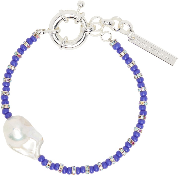 Photo: PEARL OCTOPUSS.Y Blue Picasso Pearl Bracelet