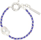 PEARL OCTOPUSS.Y Blue Picasso Pearl Bracelet