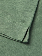 Zegna - Slim-Fit Linen Polo Shirt - Green