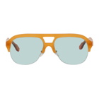 Maison Kitsune Orange Khromis Edition Acetate Sunglasses