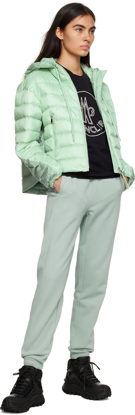 Moncler Blue Bonded Lounge Pants