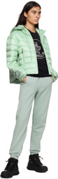 Moncler Blue Bonded Lounge Pants
