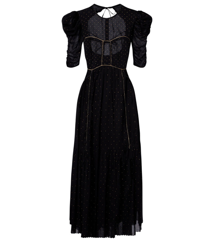 Photo: Marant Etoile Sichene polka-dot cotton midi dress