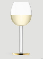 Set of Two Luca Wine Glasses in Gold
