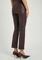 Stouls JP Twenty Stretch-leather Trousers Dark Brown