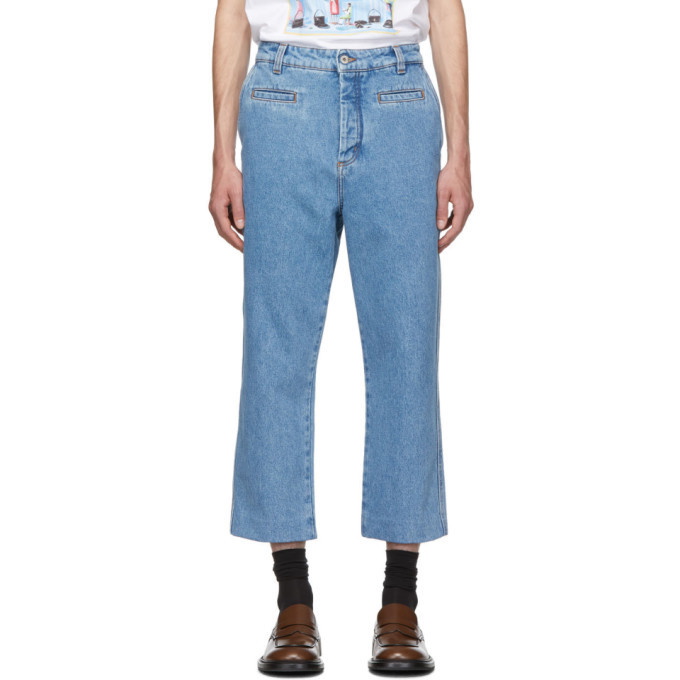 Photo: Loewe Blue Fisherman Jeans