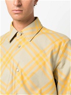 BURBERRY - Shirt With Check Motif