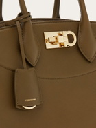Ferragamo Womens New Ferragamo Studio soft bag (M) in Brown