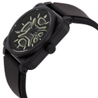 Bell and Ross Br 03 Automatic Black Dial Mens Watch BR03A-LM-SKCE/SRB