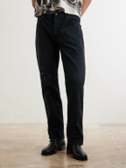 Enfants Riches Déprimés - Tommy Tonsil Straight-Leg Paint-Splattered Jeans - Black