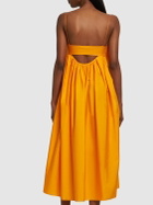 CECILIE BAHNSEN Susa Matelassé Cotton Midi Dress