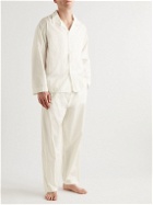 Cleverly Laundry - Superfine Cotton Pyjama Set - White