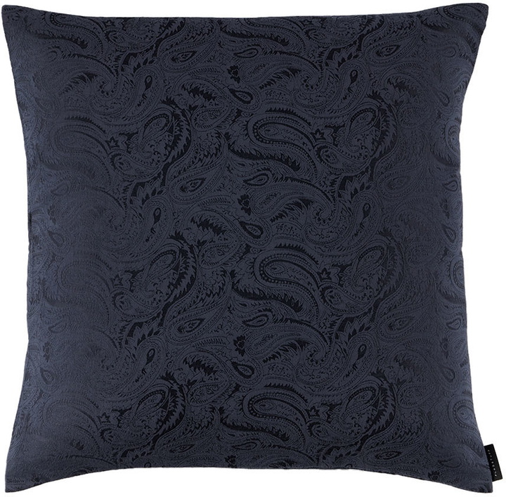 Photo: F-LAGSTUF-F Navy Paisley Cushion