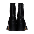 Maison Margiela Black Leather Tabi Boots