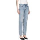 TOTEME Blue Low Straight Jeans