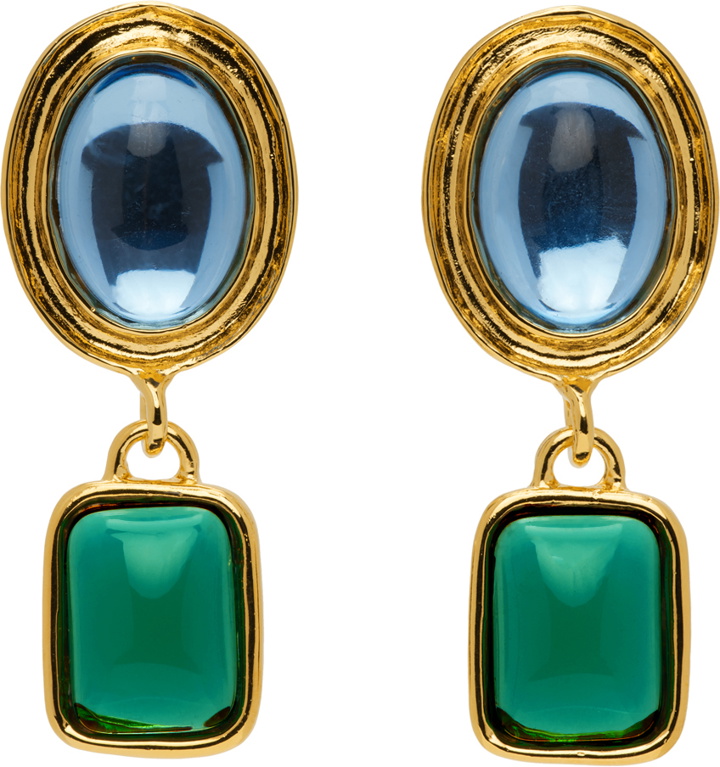 Photo: Mondo Mondo Gold Jelly Earrings