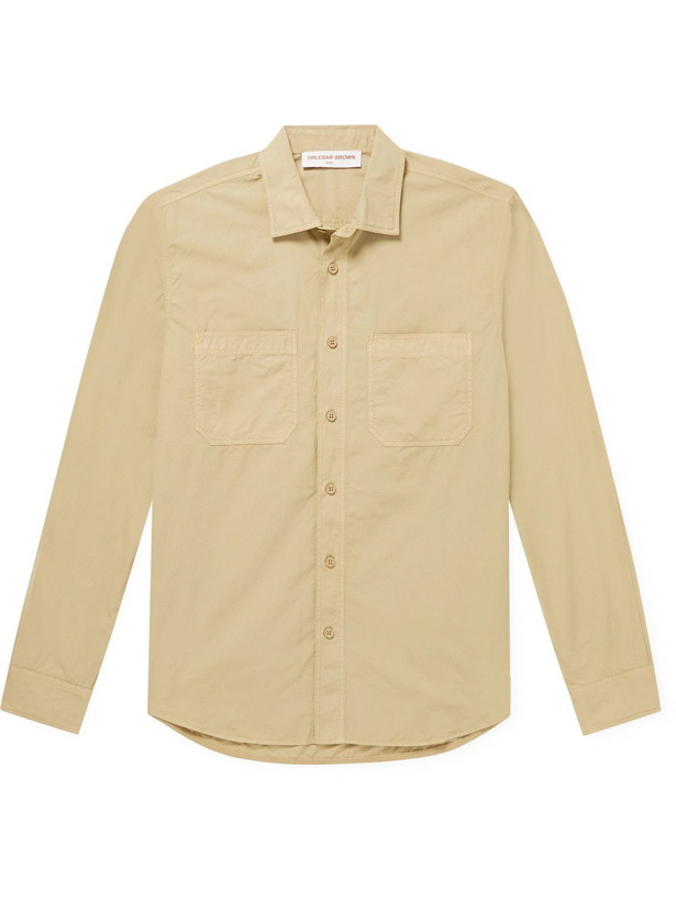 Photo: Orlebar Brown - Giles Cotton-Poplin Shirt - Neutrals