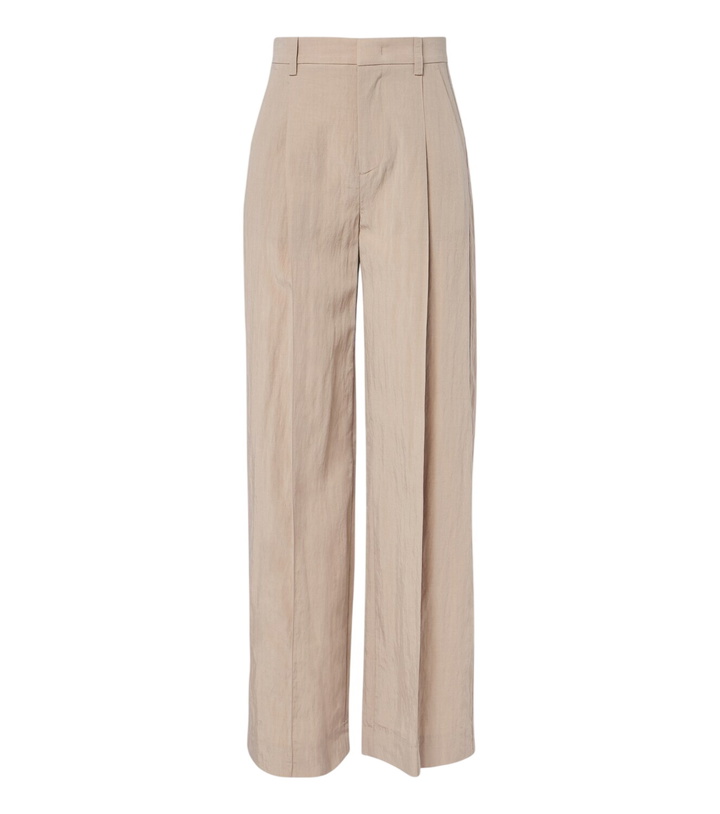 Photo: Vince Pleated wide-leg pants