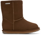 EMU Kids Brown Brumby Lo Boots