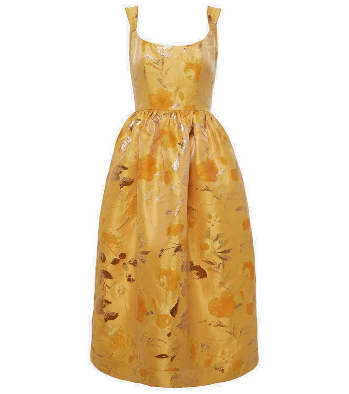 Photo: Markarian Apple floral midi dress