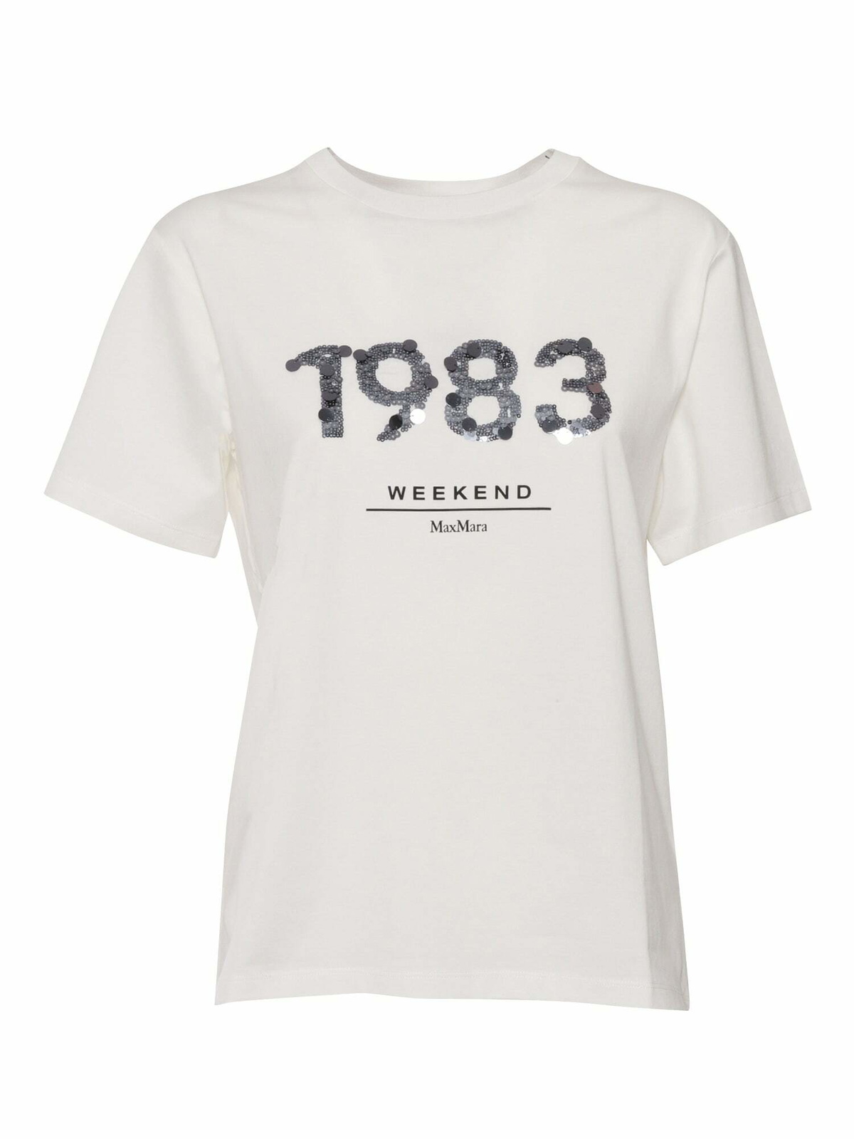 MAX MARA WEEKEND】「1983」スパンコール Cabina Tシャツ