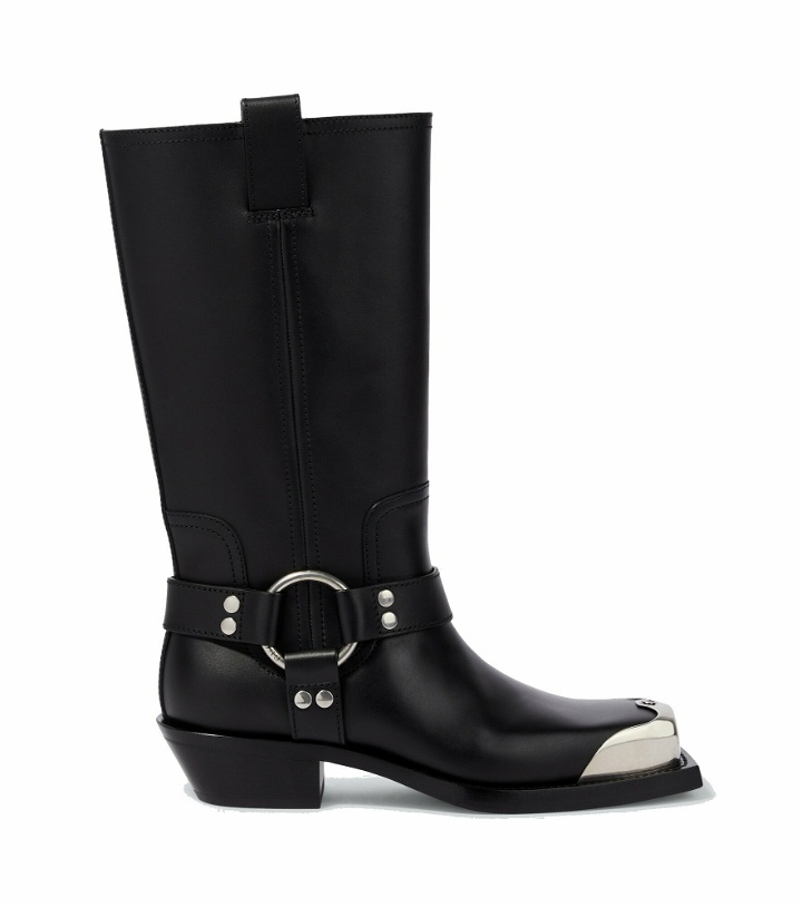 Photo: Gucci - Harness leather boots