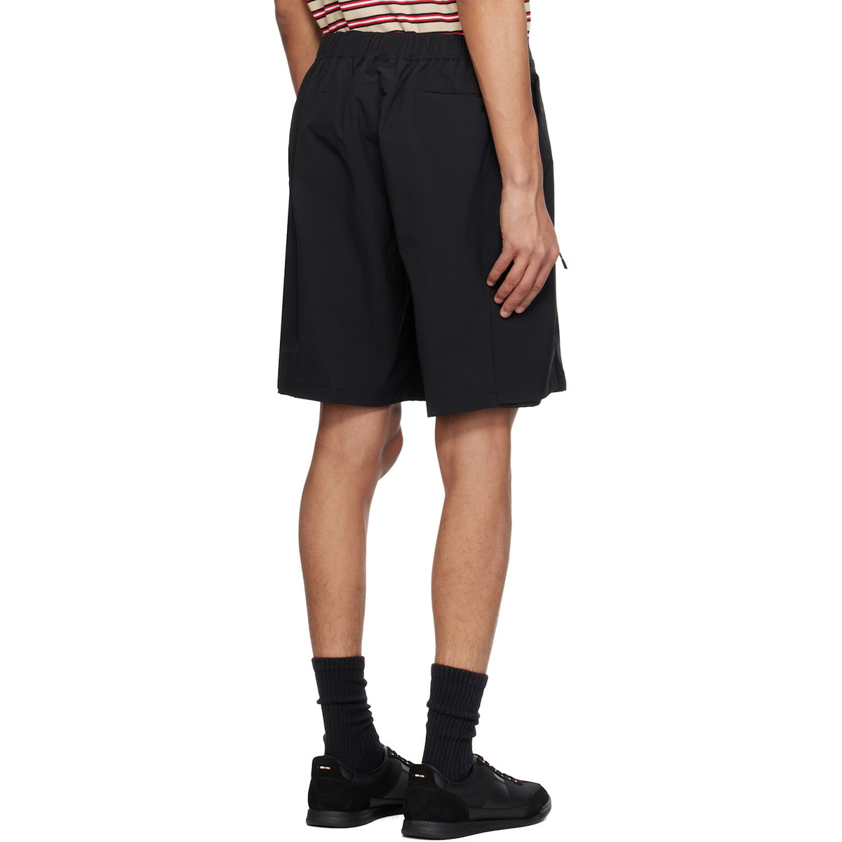 BOSS Black Zip Pocket Shorts