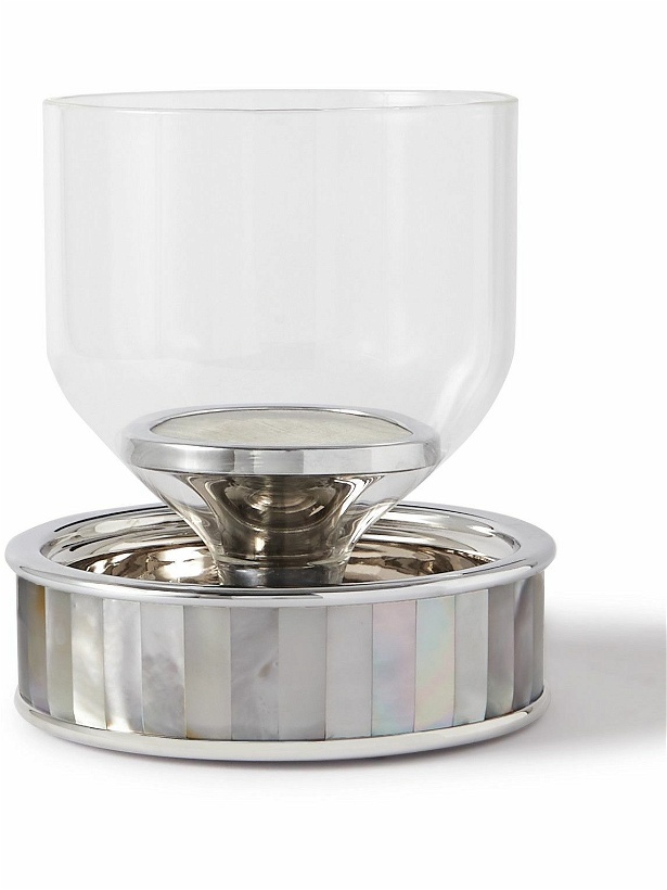 Photo: Lorenzi Milano - Stainless Steel, Mother-of-Pearl and Glass Wine Filter