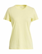 Vince. Womens T-shirt in Pastel yellow