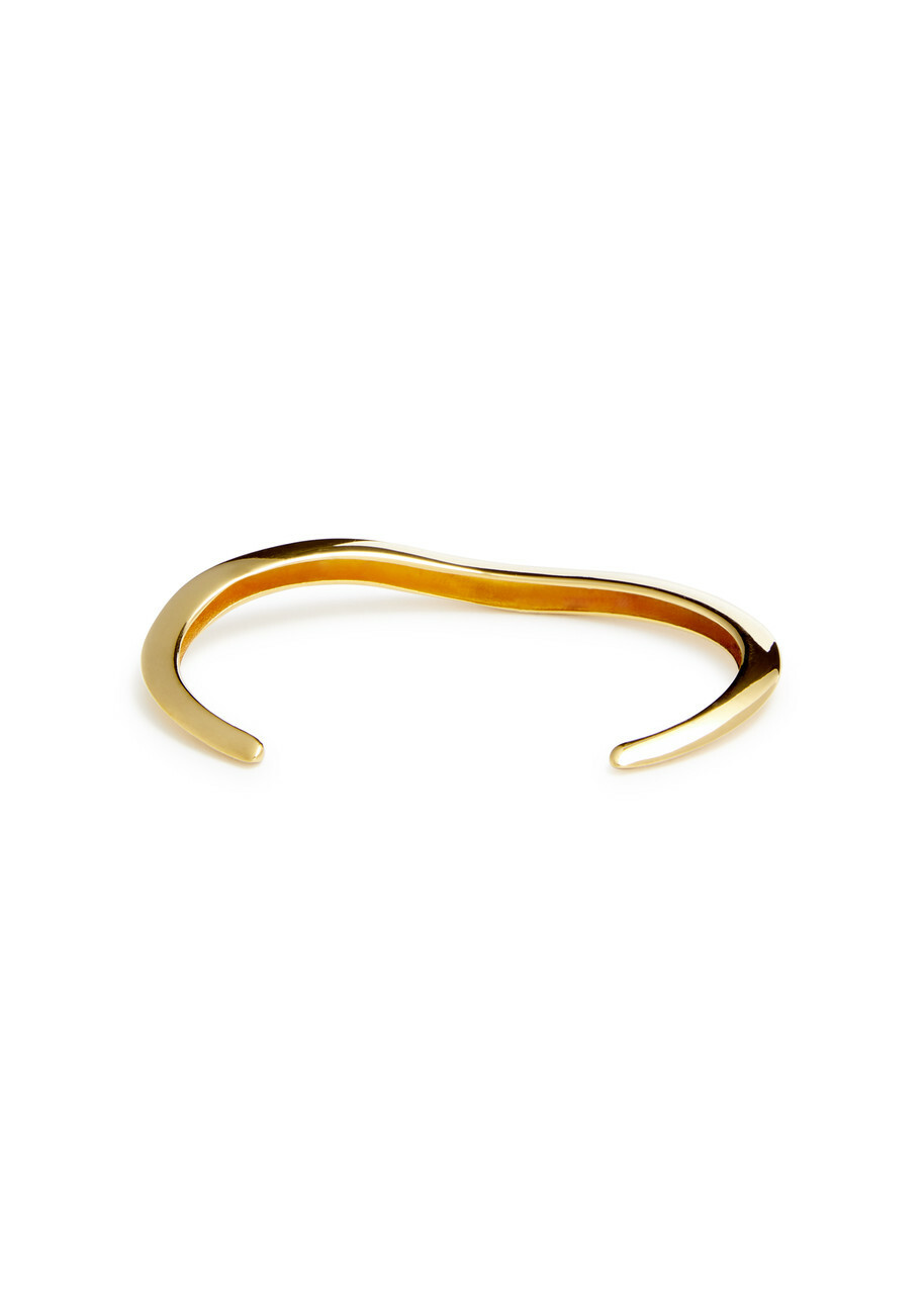 Agmes Small Astrid Gold Vermeil Cuff Bracelet - One Size