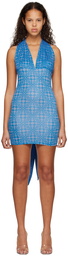 Maisie Wilen Blue Inferno Minidress