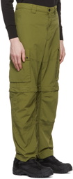 C.P. Company Green Nylon Cargo Pants