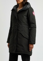 Canada Goose Rossclair Hooded Shell Coat Black