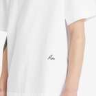 Róhe Men's Logo Embroidered T-Shirt in Optic White