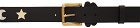 Charles Jeffrey Loverboy Black Studded Collage Belt