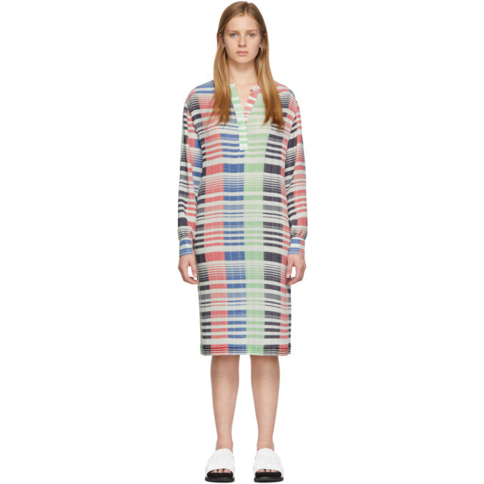 Photo: JW Anderson Multicolor Micro Pleat Dress