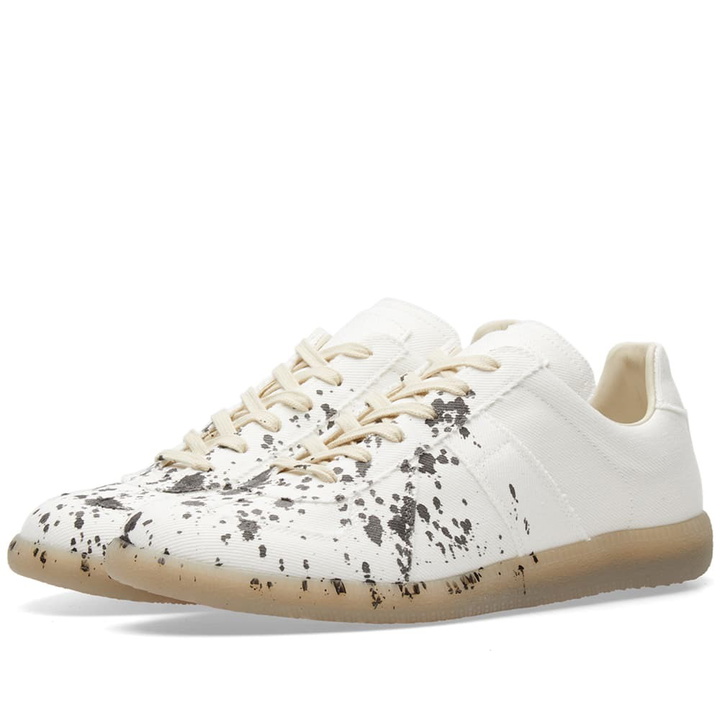 Photo: Maison Margiela 22 Replica Painter Mono Sneaker White