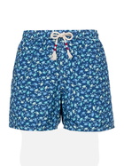 MC2 Saint Barth Man Lightweight Fabric Swim-shorts Lighting 70 With Crabs Print