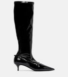 Magda Butrym Patent leather knee-high boots