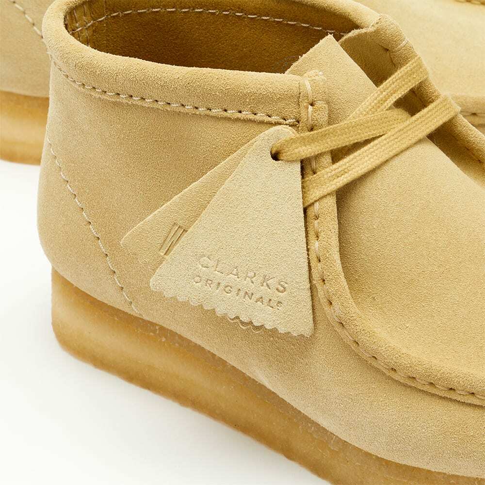 Clarks Originals Women's Wallabee Boot in Maple Suede