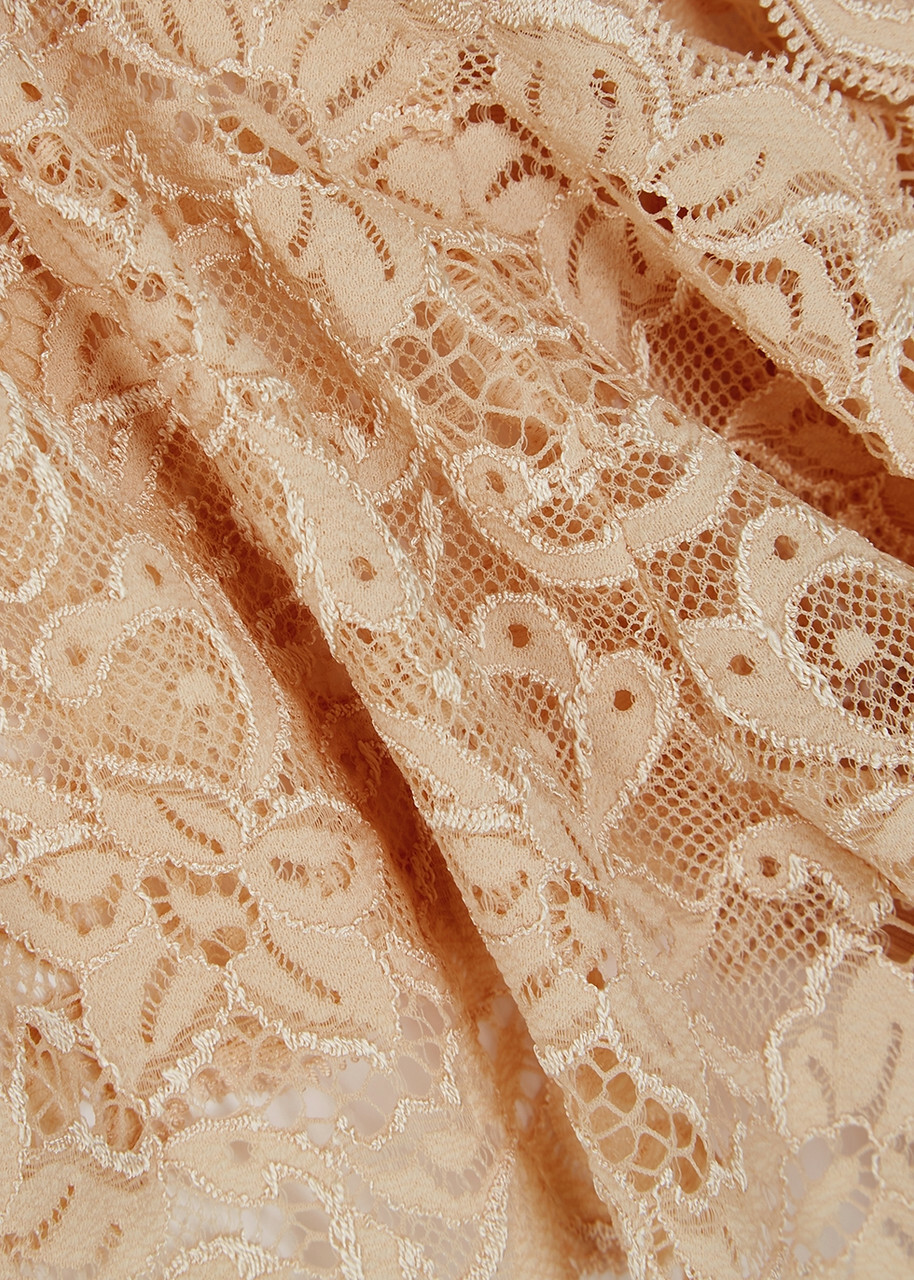 Hanro Moments Lace Briefs Beige