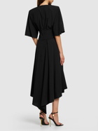 ALEXANDRE VAUTHIER - Shiny Jersey Midi Dress