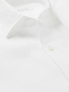Loro Piana - André Slub Linen Shirt - White