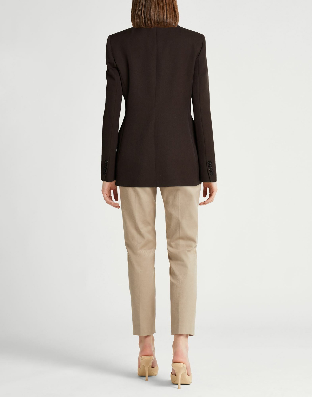 Drumohr Womens Blazer Dark in Brown
