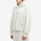 Entire Studios Men's Eternal Full- Zip Hoodie in Rice