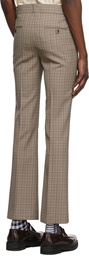 Ernest W. Baker Brown Check Trousers