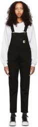 Carhartt Work In Progress Black Bib Overalls