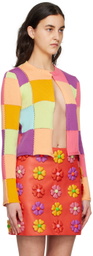 Moschino Multicolor Patchwork Jacket
