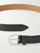MORJAS - 3cm Leather Belt - Brown