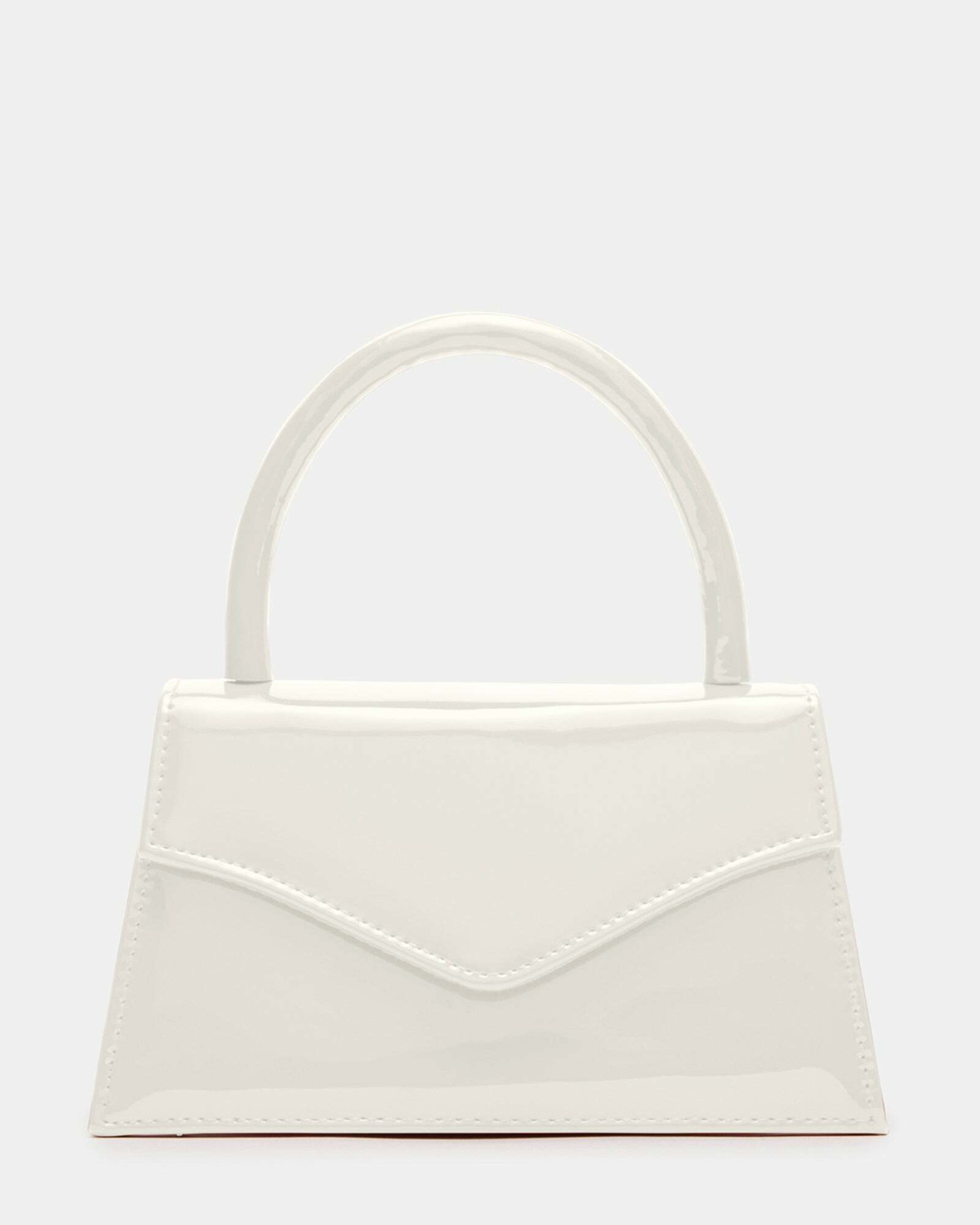 Steve Madden Baminia Bag in White Patent